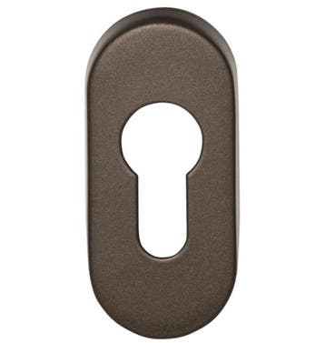 Cilinderplaatje ovaal BASICS LBY32 brons, Verzenden, Nieuw