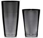 Bartscher Cocktail Shaker | 2 Delig | Zwarte | 800ml, Verzenden
