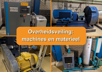 NU online: Overheidsveiling machines & materieel, Zakelijke goederen