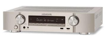 Marantz NR1504 - 5.1 AV receiver met 5 HDMI ingangen, Zo goed als nieuw, Minder dan 60 watt, Ophalen, Marantz