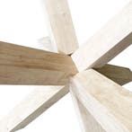 Spinpoot van eikenhout ongelijkzijdig matrix 140 bij 70 cm, Ophalen of Verzenden, Nieuw