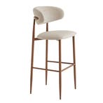 Nieuwe Barstoel Bonnie - Beige Vintage/Café, Huis en Inrichting, Barkrukken, Ophalen, Nieuw