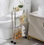 Slanke Opbergtrolley 3/4 Lagen op Wielen – 9 of 12 cm, Verzenden, Nieuw