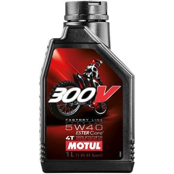 Motul 300V Factory Line Off Road 5W40 4T 1L, Verzenden, Nieuw