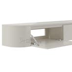 Dulce Japandi Tv-meubel 180 x 32 x 28 cm - Beige, Huis en Inrichting, Kasten | Televisiemeubels, Ophalen of Verzenden, Nieuw