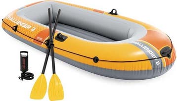 Intex Challenger 2 opblaasboot - 236 x 114 x 41 cm -, Verzenden, Nieuw