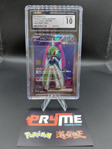 Pokémon - 1 Graded card - Iron Valiant 080/066 Foil, Full, Nieuw