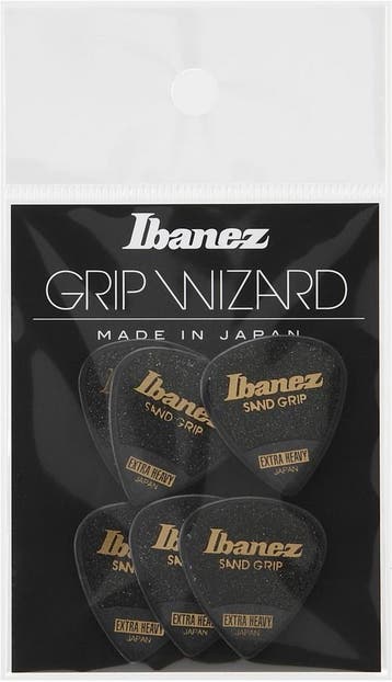 Ibanez PPA16XSGBK Sand Grip Teardrop plectrum XHeavy 1.20 mm, Ophalen of Verzenden, Nieuw, Elektrische gitaar