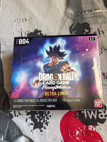 Speelkaarten - Dragon Ball Super Card Game Fusion World -, Nieuw