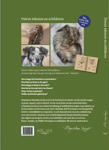Dieren tekenen en schilderen 9789491172458 Marjolein Kruijt, Verzenden, Gelezen, Marjolein Kruijt