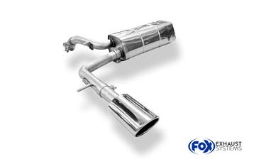 FOX Audi A2 - 1.4l - 34l tank einddemper - 115x85 type 32, Auto-onderdelen, Verzenden, Nieuw