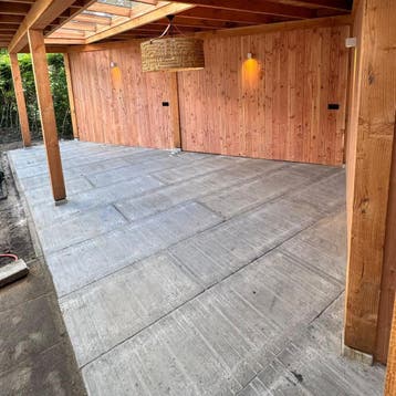 Kunststof Steenschotten 175x65x5,Terras Vlonder A-Keuze inc, Tuin en Terras, Verzenden, Nieuw