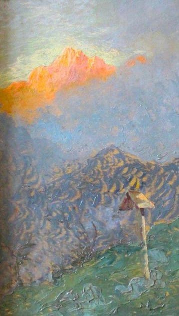 Giovanni Marchini (1877-1946) - Alta montagna - In Cadore