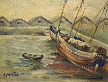Jef van Tuerenhout (1926-2006) (alias J. Van Gent) -, Antiek en Kunst, Kunst | Schilderijen | Klassiek