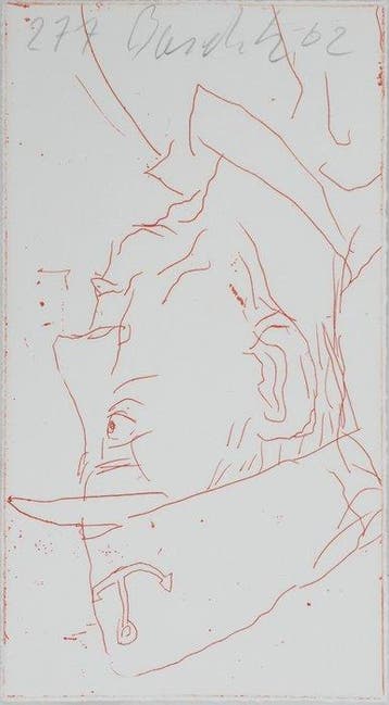 Georg Baselitz (1938-2026) - Autoportrait