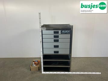 Aluca bedrijfswageninrichting nieuw 765x520x1250mm (2990), Ophalen of Verzenden