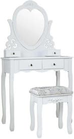 Kaptafel met Krukje | MDF Grenen | A-kwaliteit | Beste Prijs, Huis en Inrichting, Kasten | Secretaires, Ophalen of Verzenden, Nieuw