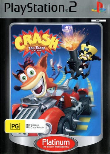 Crash: Tag Team Racing [Platinum] - Playstation 2 - Geek Out, Spelcomputers en Games, Gekoppelde computers, Racen en Vliegen, Zo goed als nieuw