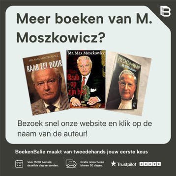 RECHT VOOR ZIJN RAAP - M. Moszkowicz 9789055015399, Boeken, Verzenden, Gelezen, M. Moszkowicz