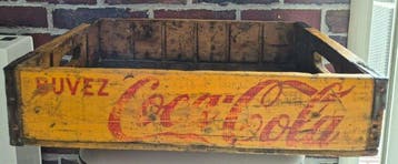 Coca-Cola - Coca-Cola-flesenkast - Coca-Cola - Reclamebord -, Antiek en Kunst, Curiosa en Brocante
