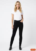 Tommy Hilfiger Jeans Dames maat W22 / L26 Zwart Vintage, Kleding | Dames, Ophalen of Verzenden, Nieuw