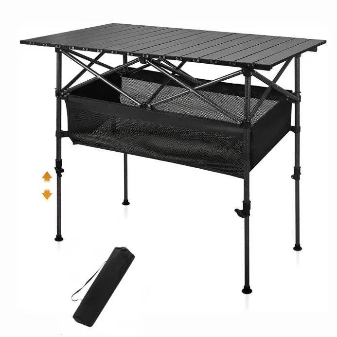 Opvouwbare Campingtafel – Aluminium en Lichtgewicht, Caravans en Kamperen, Kampeermeubelen, Nieuw, Verzenden