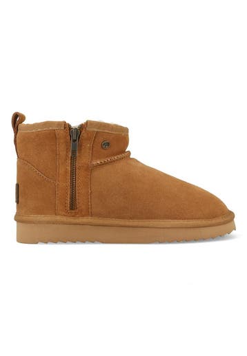 Warmbat Pantoffels Durack Zipper DRC321825 Bruin-37, Verzenden, Nieuw, Bruin
