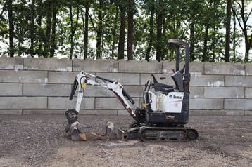 Veiling: Minigraver Bobcat E10Z Diesel 7.5kW 2020, Ophalen, Graafmachine
