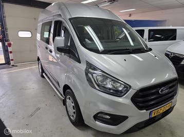 Zakelijke lease - Ford Transit Custom 2.0 TDCI L1H2 met 2, Gebruikt, Euro 6, Handgeschakeld, Lease
