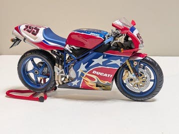 Minichamps 1:12 - Model motorfiets - Ducati 998 S - Ben, Hobby en Vrije tijd, Nieuw