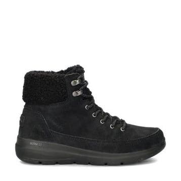 Skechers Go Walk veterboots voor dames in het Zwart, Kleding | Dames, Schoenen, Skechers, Verzenden, Zwart, Lage of Enkellaarzen