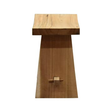 Boomstam stool 48x30xH47 cm, Ophalen of Verzenden, Nieuw