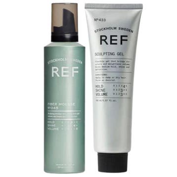REF Curl Control Duo - 250+150ml, Ophalen of Verzenden, Nieuw, Gel, Wax, Haarlak of Mousse