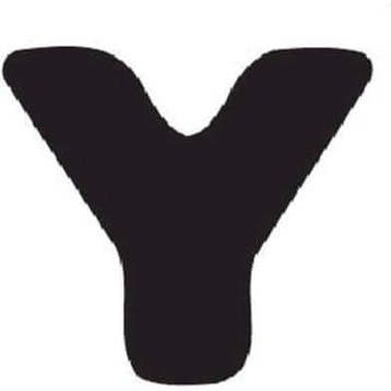 Thule Yepp abc letter Y, Verzenden, Nieuw