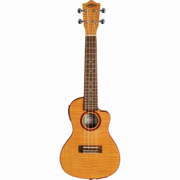 LANIKAI LKUFM-CETC Concertukelele,Flame Maple-serie,dunne, Ophalen of Verzenden, Nieuw