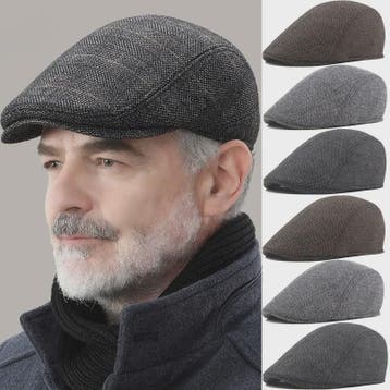 Herfst Winter Heren Flat Cap Wol Blend - Klassieke Baker Boy, Verzamelen, Militaria | Algemeen, Verzenden