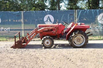 Veiling: Minitractor Shibaura SD2043 Diesel 20pk met voorlad, Zakelijke goederen, Agrarisch | Tractoren, Gebruikt, Tot 2500, Tot 80 Pk
