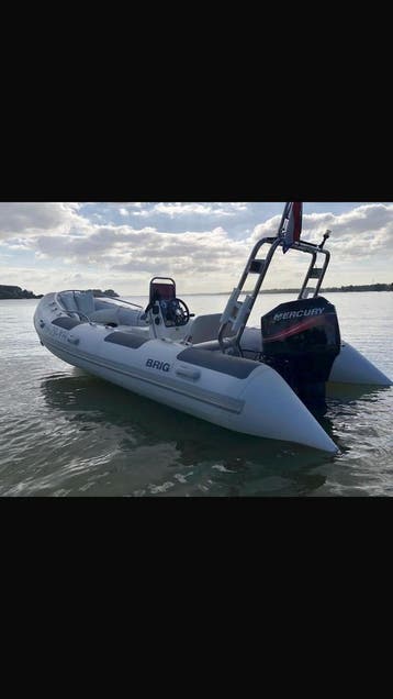 Brig Falcon 500 uit 2003 - 75 PK, Ophalen, Gebruikt, PVC, Brig