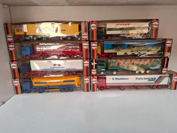 Herpa 1:87 - Model vrachtwagen (8) - Assortiment, Nieuw