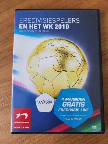 DVD - Eredivisiespelers En Het WK 2010, Cd's en Dvd's, Alle leeftijden, Verzenden, Gebruikt