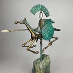 Pawe Erazmus (XX-XXI) - The Spartan. 45cm bronze, unicat