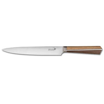 Déglon Fileermes 17 cm – Flexibel Lemmet – Eiken & Waln, Ophalen of Verzenden, Nieuw, Hout