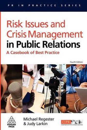 Risk Issues & Crisis Management In Publi - Michael Regester, Verzenden, Gelezen, Michael Regester