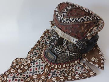 Masker Helm Bwoom Kuba - Bakuba - DR Congo