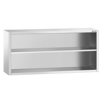GGM Gastro | RVS wandkast PREMIUM - 2000x400x800mm - open |, Verzenden, Nieuw in verpakking, RVS Meubilair