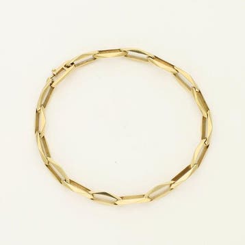 Armband - 14 karaat Geel goud, Sieraden, Tassen en Uiterlijk, Armbanden, Nieuw