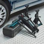 Datona Autokrik 2 ton + assteunen 3 ton - Datona - Zwart, Auto diversen, Krikken, Ophalen of Verzenden, Nieuw