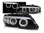 Xenon Angel Eyes koplampen Black geschikt voor BMW X5 E53, Verzenden, Nieuw, BMW