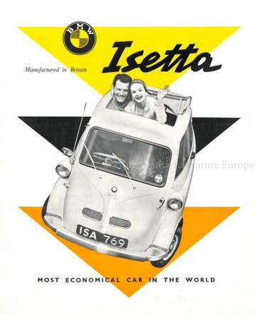 1957 BMW ISETTA BROCHURE ENGELS, Boeken, Nieuw, BMW, Author