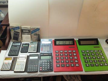 Casio, Citizen- Canon- Brother - Rekenmachine (10) -, Nieuw